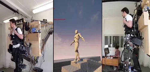 德企业家Marcel Reese发明VR外骨骼力反馈设备